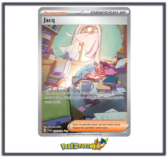 Carte Pokémon Jacq 250/198 - Ecarlate et Violet EV1