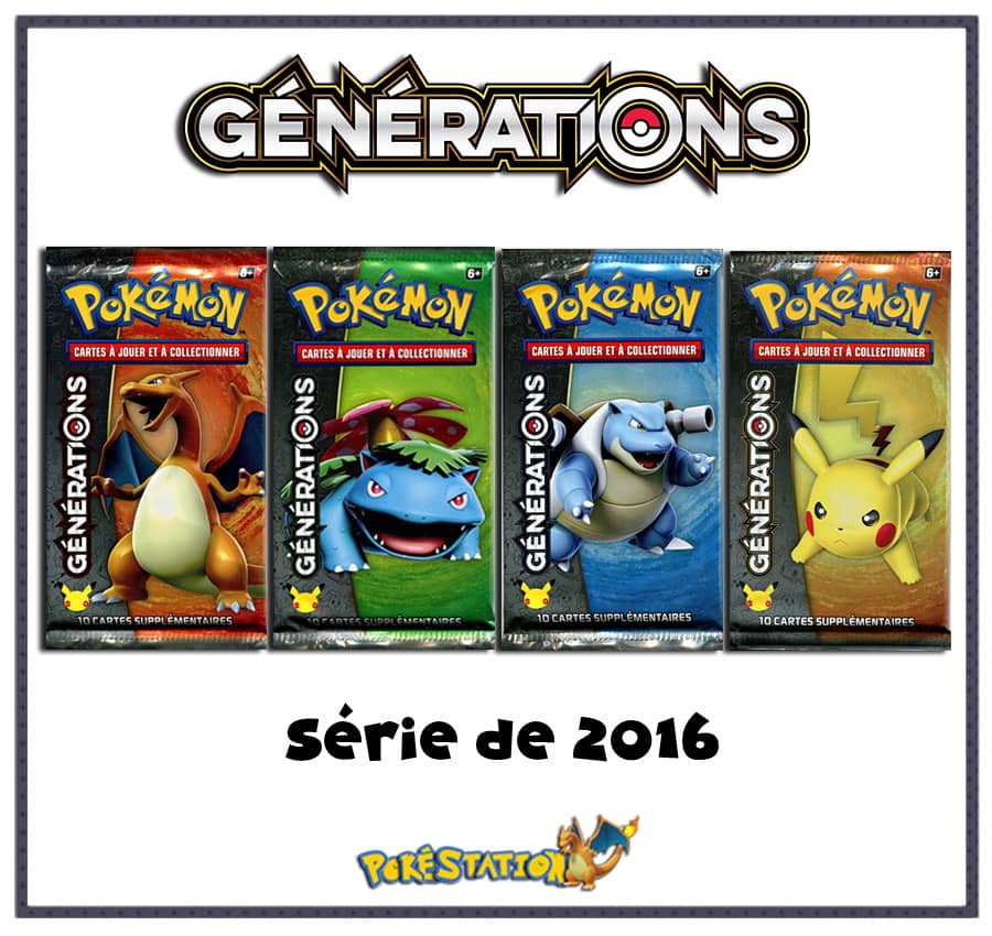 x1 Booster Pokmon GENERATIONS XY (2016) - NEUF - FR PokeStation x1 Booster Pokmon GENERATIONS XY (2016) - NEUF - FR PokeStation