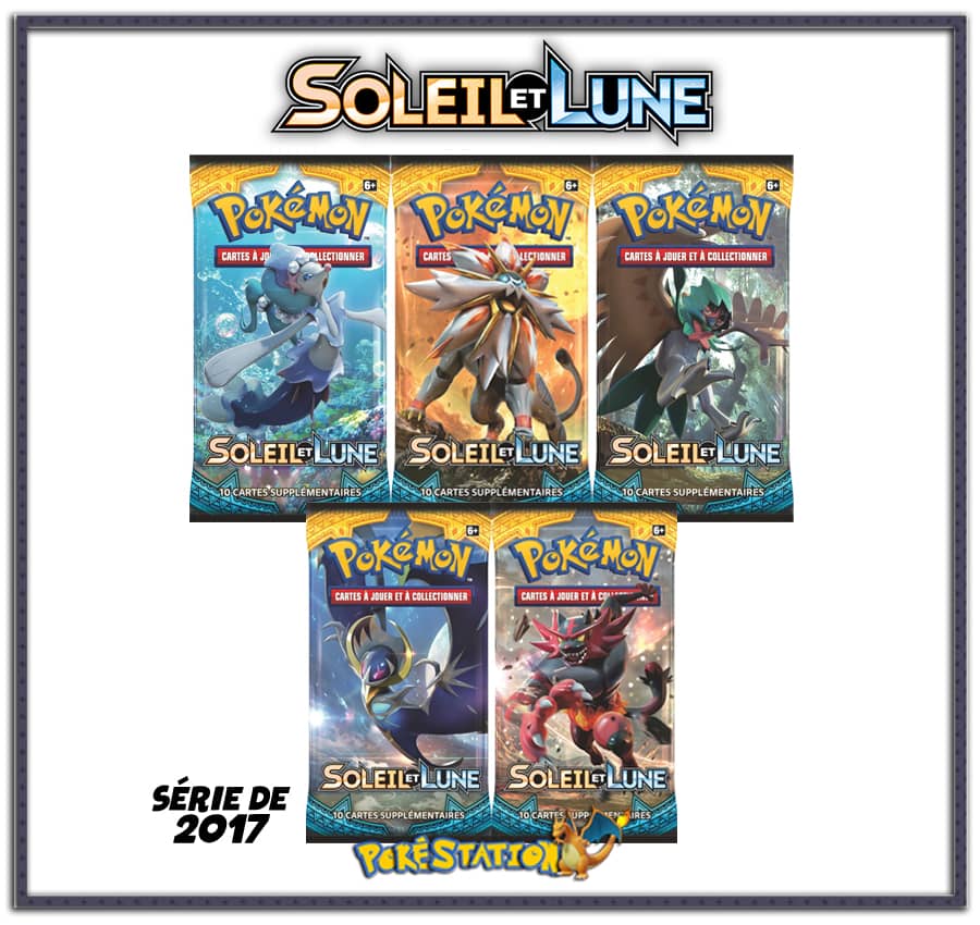 X1 BOOSTER POKEMON SL01 Soleil et Lune de Base Neuf FR PokeStation