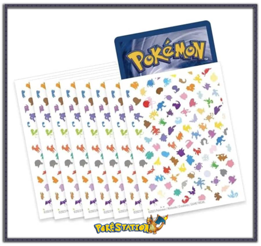 Pokémon Sleeve x65 protège carte (Nécessaire du dresseur 2022)
