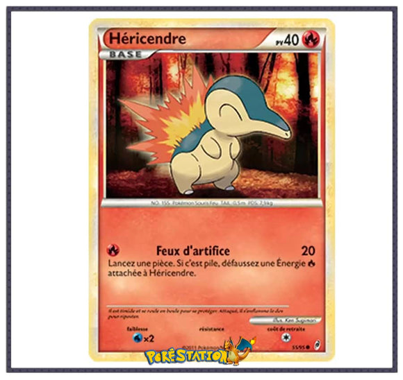 Carte Pokémon Héricendre 55/95 - l'Appel des Légendes