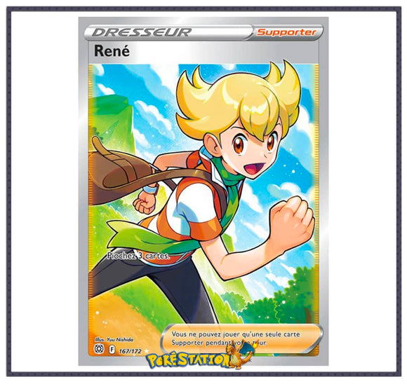 Cartes Pokémon René 167/172 - Stars Étincelantes EB09