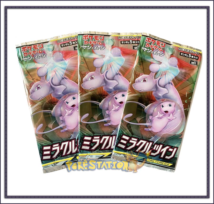 x1 Booster TCG JAP "MIRACLE TWIN" [Harmonie des Esprits]  PokeStation