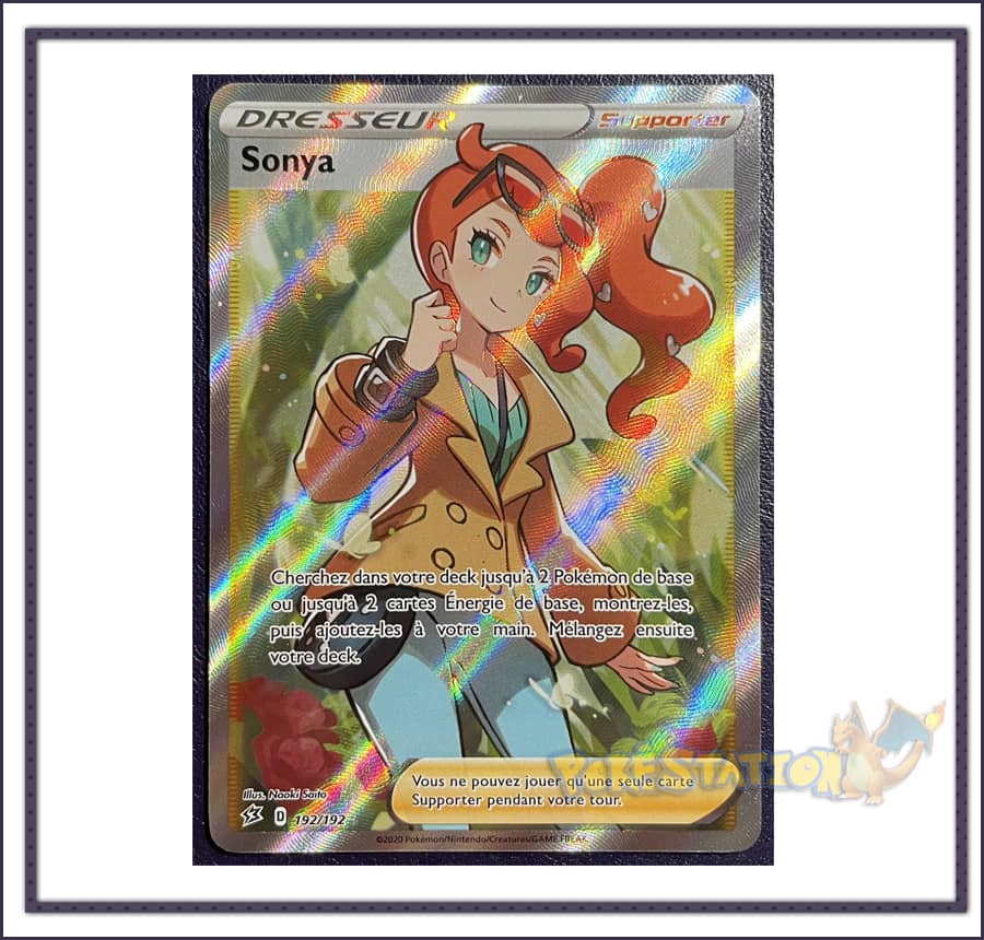 Carte Pokémon Sonya 192/192 - Clash des Rebelles - Neuve