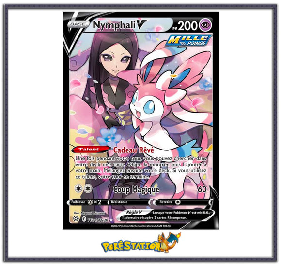 Cartes Pokémon Nymphali-V TG14 - Stars Étincelantes EB09