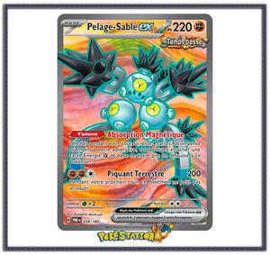 Carte Pokémon Pelage-Sablé ex 228/182 - Faille Paradoxe EV04
