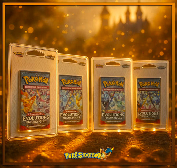 EXCLU ! Booster Blister Evolutions Prismatiques EV8.5