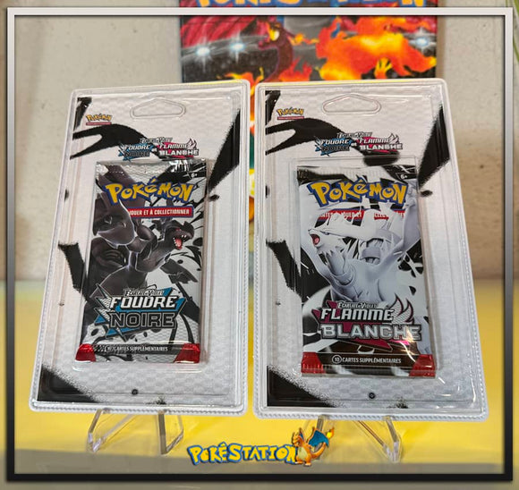 EXCLU ! Booster Blister Flamme Blanche & Foudre Noire EV10.5