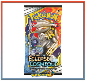 x1 Booster Pokemon Solgaleo et Lunala Eclipse Cosmique SL12 - Neuf - FR