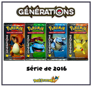 x1 Booster Pokmon GENERATIONS XY (2016) - NEUF - FR PokeStation x1 Booster Pokmon GENERATIONS XY (2016) - NEUF - FR PokeStation