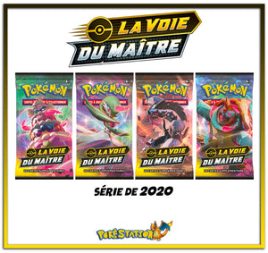 X1 BOOSTER POKEMON LA VOIE DU MAÎTRE (2020)