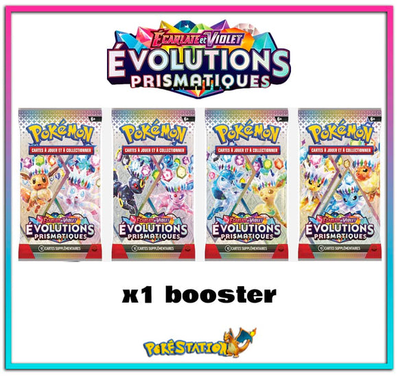 x1 Booster Evolutions Prismatiques 8.5