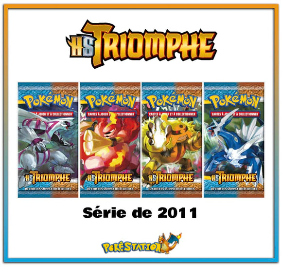 x1 Booster Pokemon HS Triompe - Neuf - FR PokeStation x1 Booster Pokemon HS Triompe - Neuf - FR PokeStation