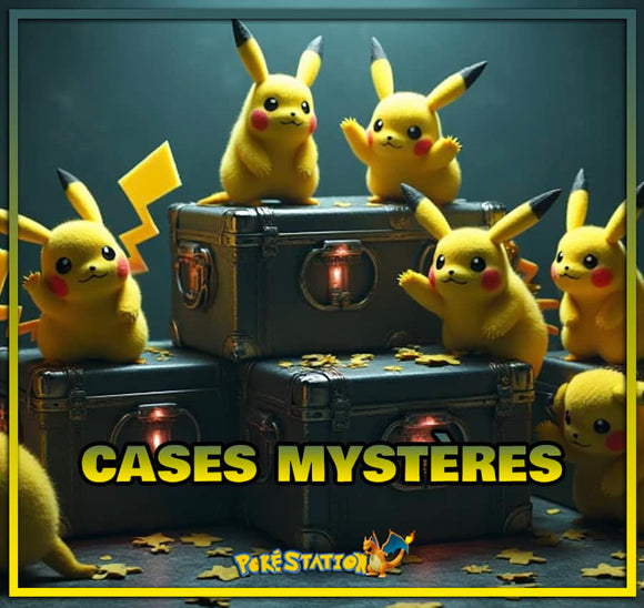 PACK CASES MYSTÈRES POKÉMON !