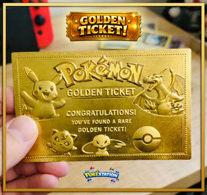 Tickets d'Or Pokmon + Giveaways PokeStation Tickets d'Or Pokmon + Giveaways PokeStation