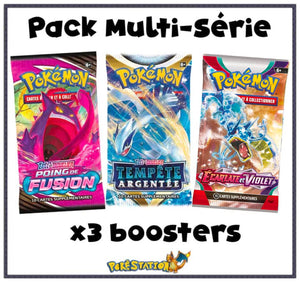 Pack Multi-série de x3 Boosters - FR