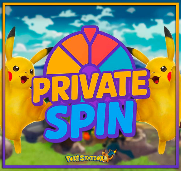 PRIVATE SPIN POKEMON !