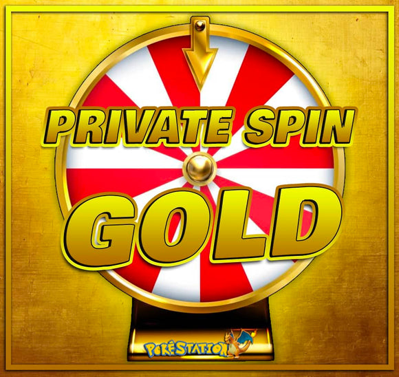 PRIVATE SPIN GOLD POKEMON !