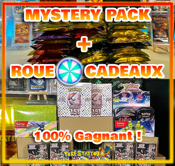 MYSTERY PACK + ROUE À CADEAUX + GIVEAWAYS