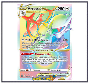 Cartes Pokémon Arceus-VSTAR 176/172 - Stars Étincelantes EB09