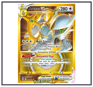 Carte Pokémon Arceus-VSTAR 184/172 - Stars Étincelantes EB09