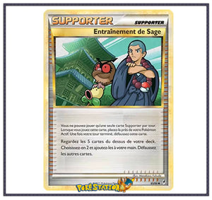 Carte Pokémon Entraînement de Sage 85/95 - l'Appel des Légendes
