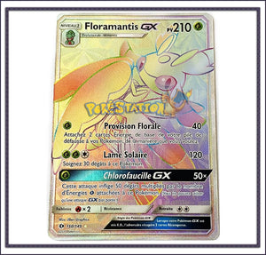 Carte Pokémon Floramantis GX 150/149 Secrète FULL ART - Soleil et Lune de Base