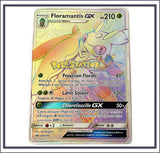 Carte Pokémon Floramantis GX 150/149 Secrète FULL ART - Soleil et Lune de Base