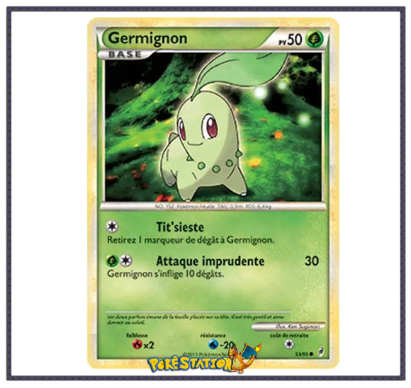 Carte Pokémon Germignon 53/95 - l'Appel des Légendes