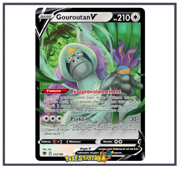Farfurex de Hisui V 174/189 Astres Radieux carte Pokémon Farfurex de Hisui V 174/189 Astres Radieux carte Pokémon