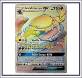 Carte Pokémon Grotadmorv d'alola GX 157/147 Secrete - Ombres Ardentes