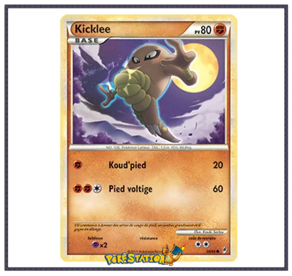 Carte Pokémon Kicklee 58/95 - l'Appel des Légendes