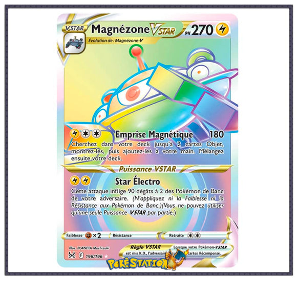 Carte Pokémon Magnezone-VSTAR 198/196 - ORIGINE PERDUE EB11