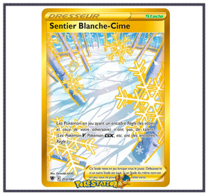 Carte Pokémon Sentier Blanche-Cime 213/189 - Astres Radieux EB10