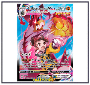 Carte Pokémon Shifours Poing Final-VMAX TG19 - Stars Etincelantes EB09