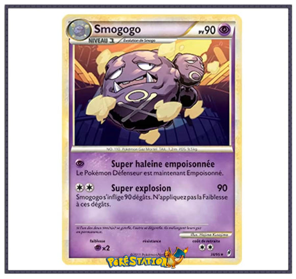 Carte Pokémon Smogogo 38/95 - l'Appel des Légendes