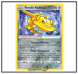 Carte Pokémon Steelix Radieux 124/196 - Origine Perdue EB11