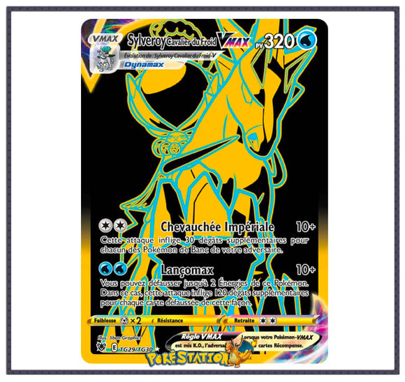 Carte Pokémon Sylveroy Cavalier du Froid-VMAX TG29 - Astres Radieux EB10