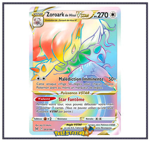 Carte Pokémon Zoroark de Hisui-VSTAR 203/196 - ORIGINE PERDUE EB11