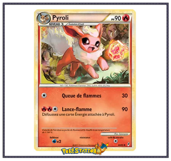 Carte Pokémon Pyroli 44/95 - l'Appel des Légendes