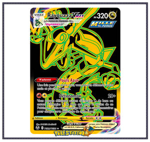 Carte Pokémon Rayquaza Vmax TG29/TG30 - Tempête Argentée EB12
